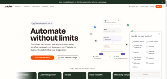 Zapier Chatbots